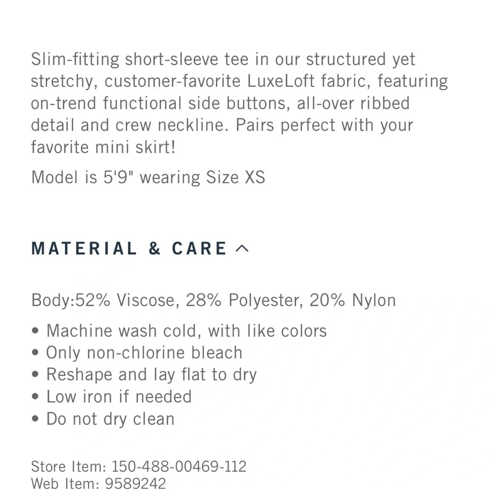 LuxeLoft Side-Button Sweater Tee - Picture 5 of 5
